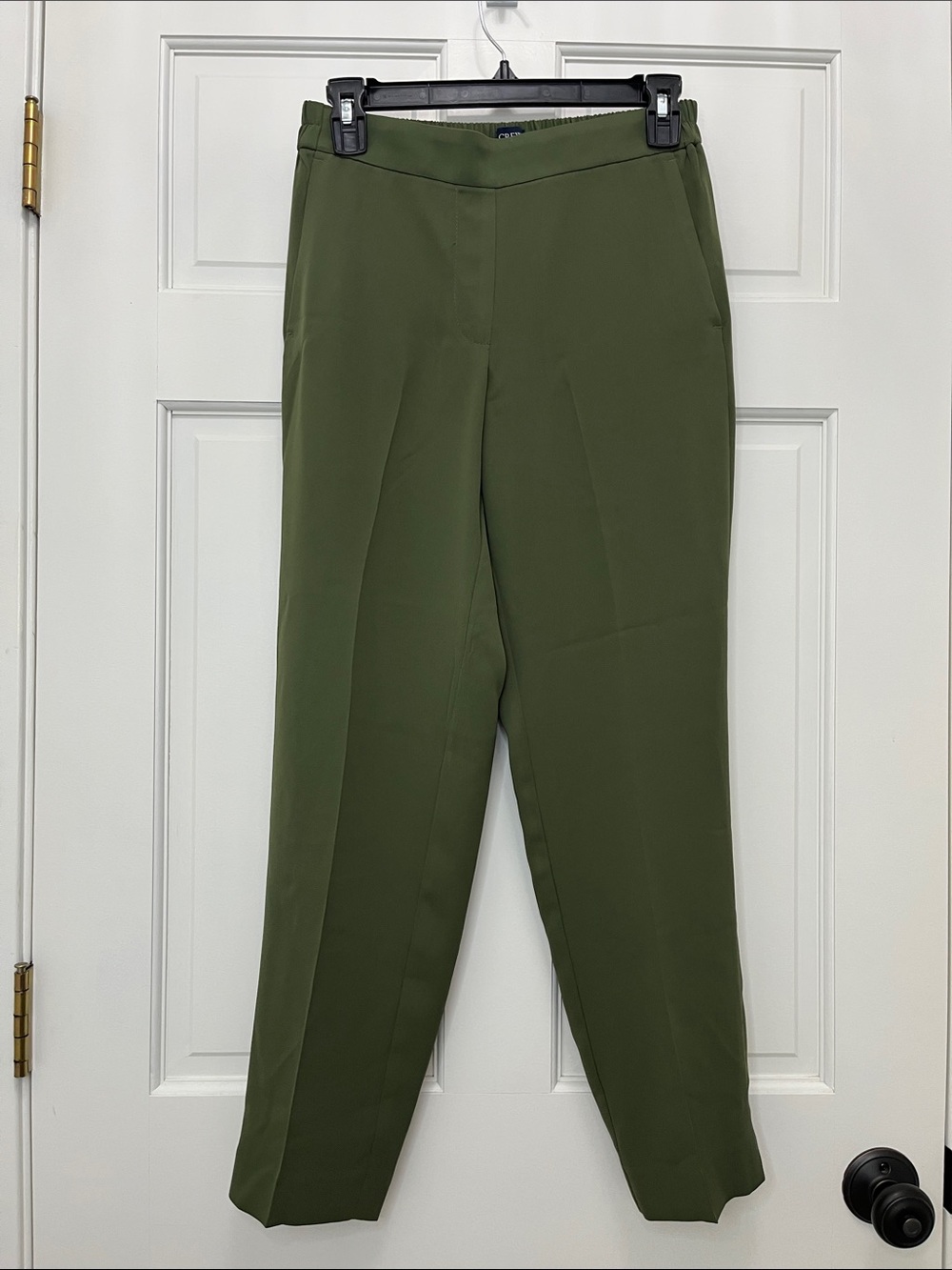J. Crew Factory Jamie Pull On Trouser Pant – Olive Green - Size 2